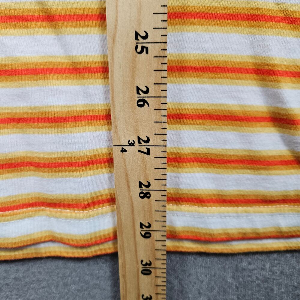 Cheez It Shirt Striped Retro Orange Embroidered Adult XL Kelloggs - Picture 5 of 6